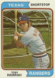1974 Topps Baseball Cards      511     Toby Harrah